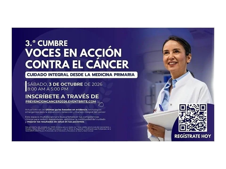 Voces PR: 3era Cumbre Acción Contra el Cáncer