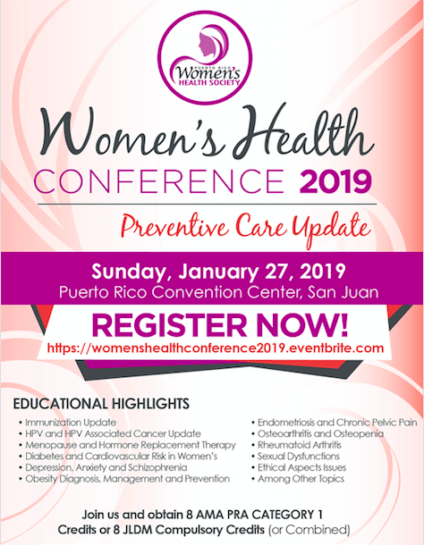 Women s Health Conference 2019 Preventive Care Update Puerto